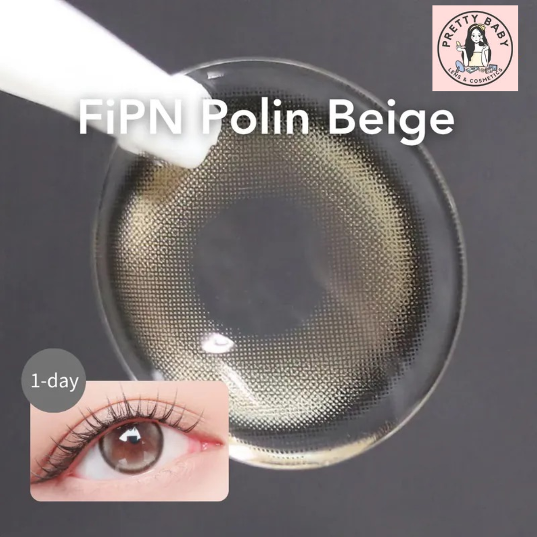 FiPN Polin 1 Day Beige｜日拋彩妝隱形眼鏡｜每盒10片
