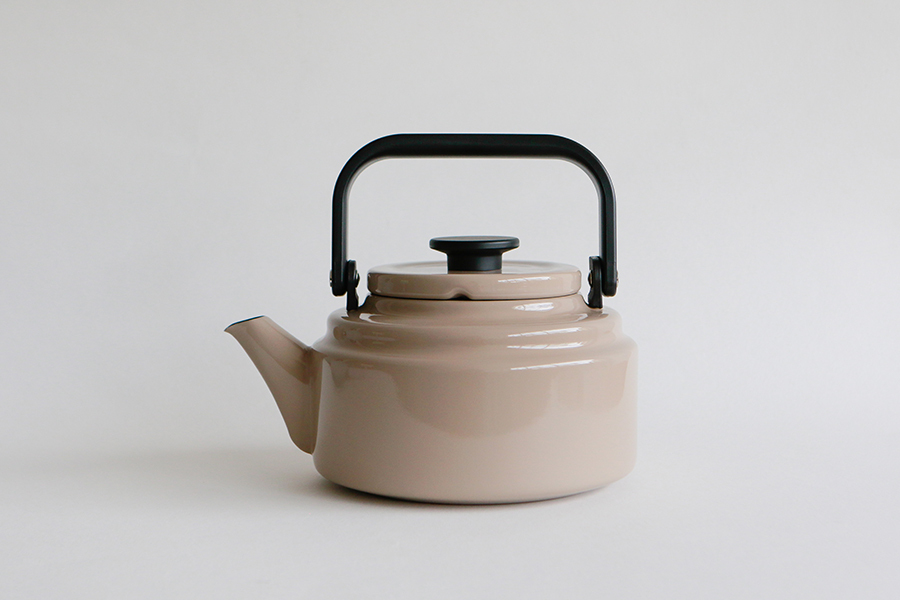 野田琺瑯 - 新色 燒水壺 / 米