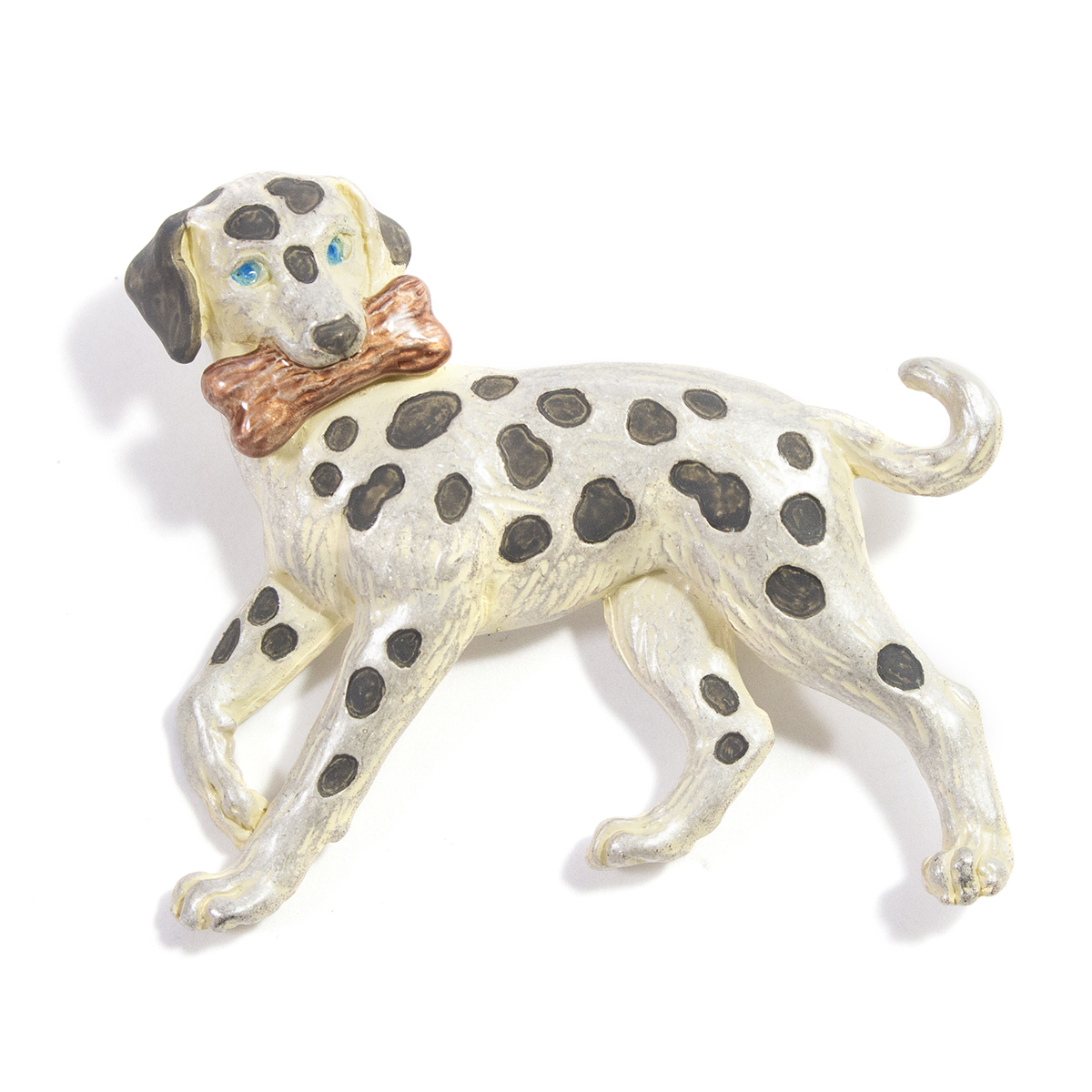 斑點狗胸針