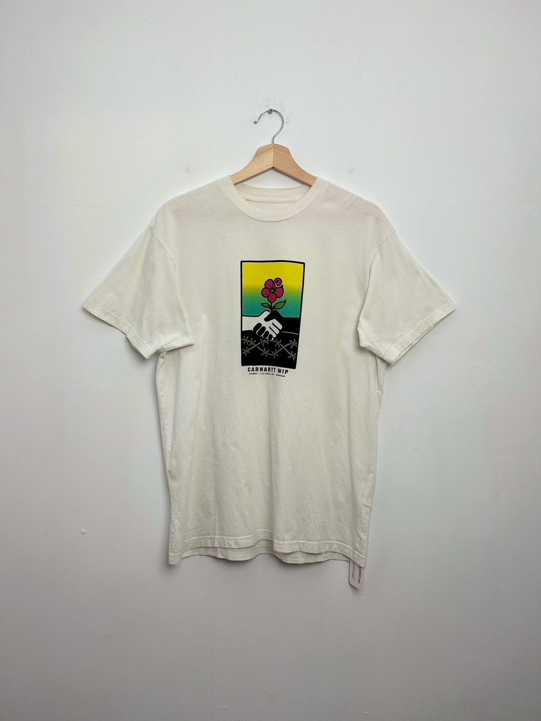 Carhartt WIP together chest print t-shirt SIZE S