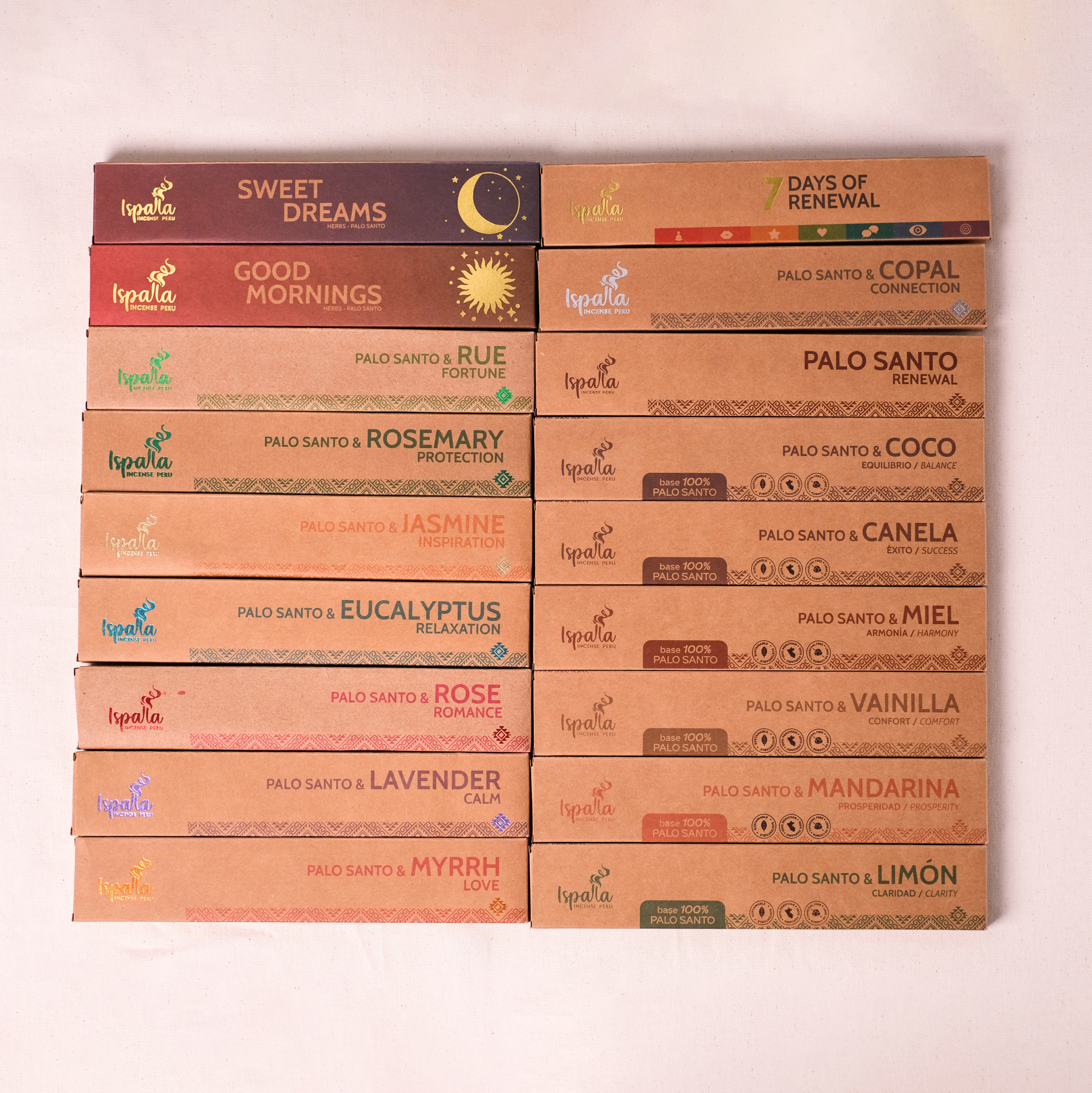 秘魯聖木｜手工線香 - 全系列18款｜秘魯