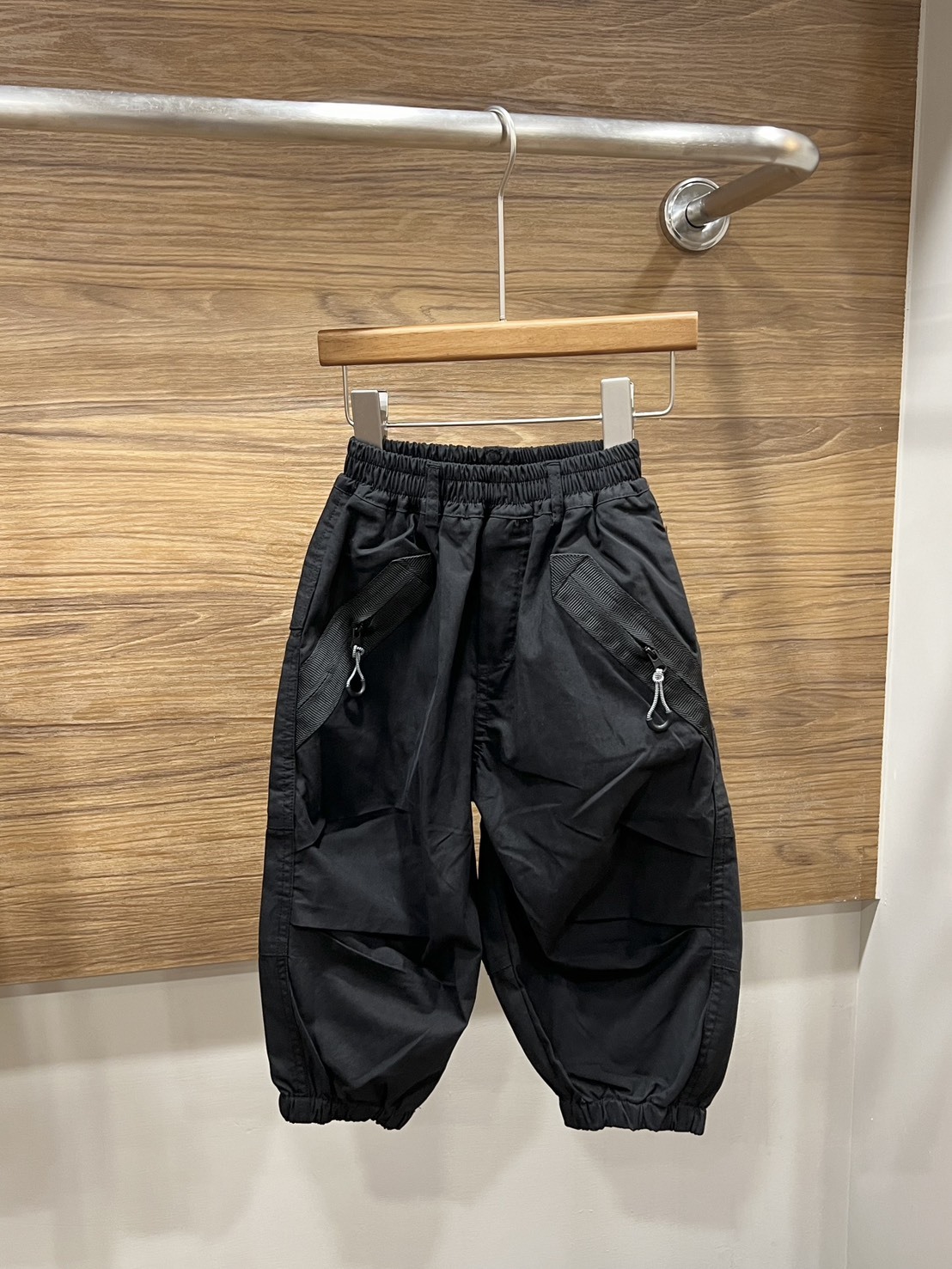 A02940設計師品牌拉鍊造型休閒褲