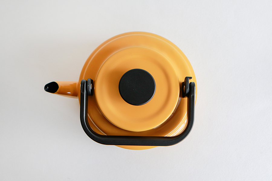 野田琺瑯 - 新色 燒水壺 / 黃