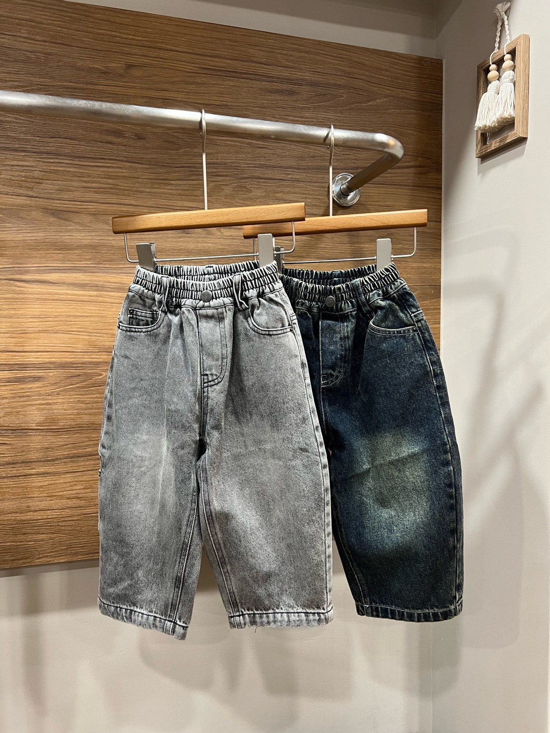 A02793設計師品牌百搭牛仔褲