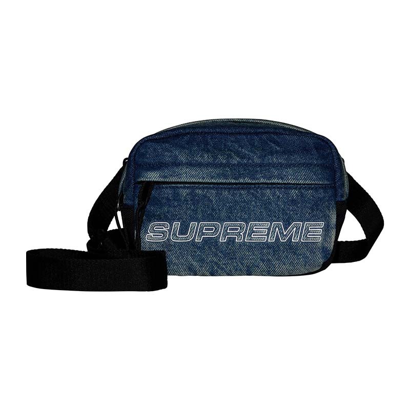 Supreme Denim Mini Shoulder Bag 'Washed Indigo' 肩背包 小包 水洗 丹寧 FW25B6-WG [台灣現貨]