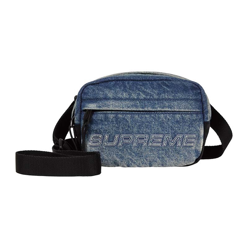 Supreme Denim Mini Shoulder Bag 'Washed Indigo' 肩背包 小包 水洗 丹寧 FW25B6-WG [台灣現貨]