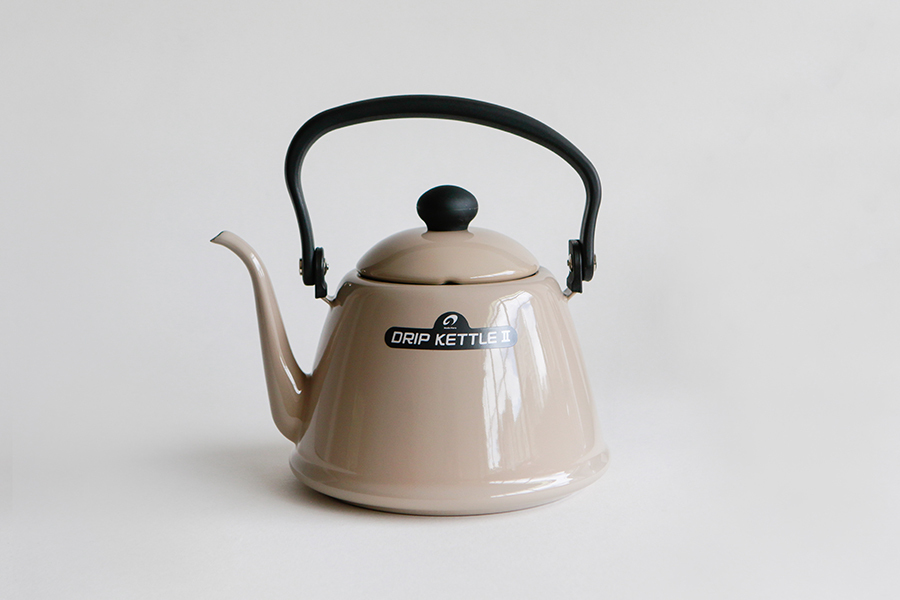 野田琺瑯 - 新色 滴落式咖啡平底壺II / 米
