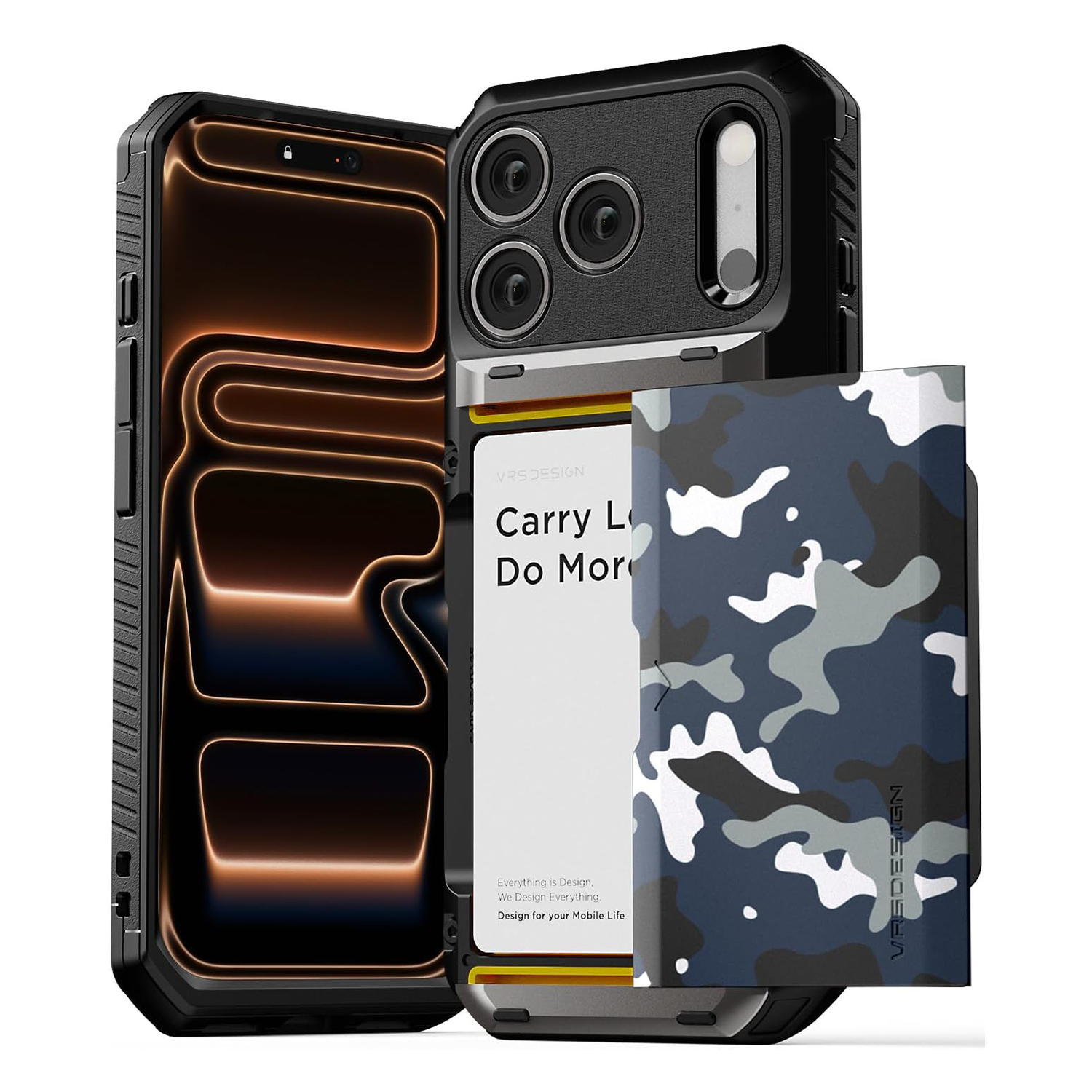 VRS Desgin - Damda Glide Pro - iPhone 17 Pro Max Case 高度防撞鏡頭保護插卡槽手機殼