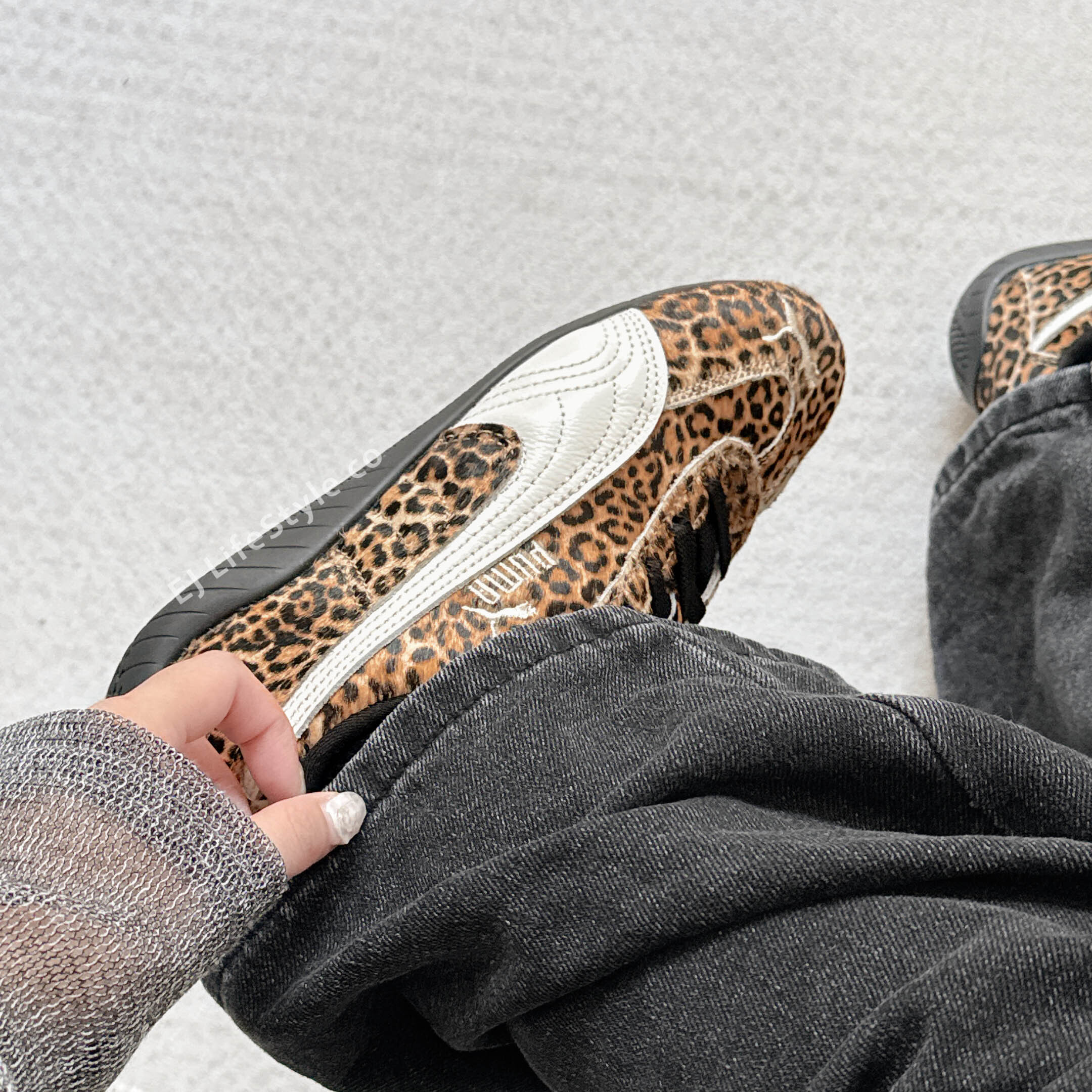 PUMA SPEEDCAT OG 賽車鞋 豹紋 獵豹 馬鬃毛 復古 女鞋 406394-01 / 現貨