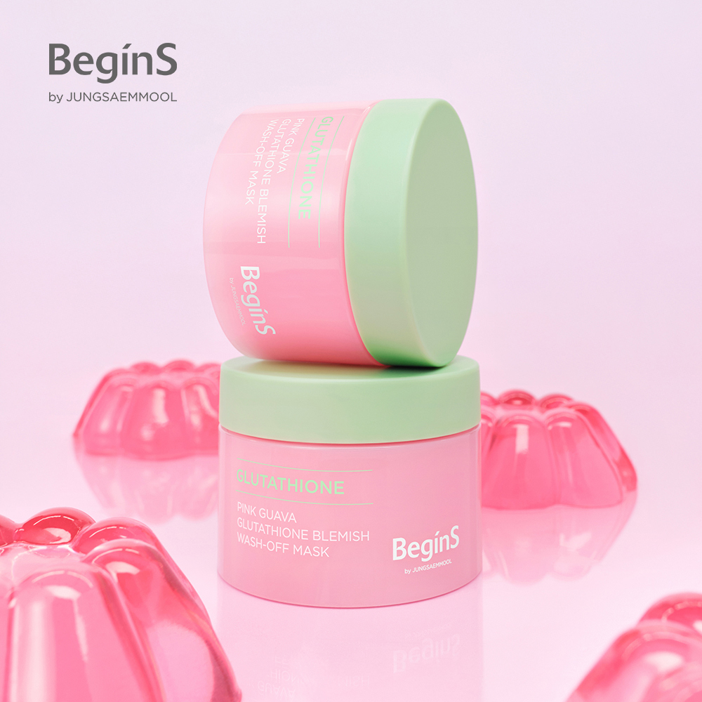 Jung Saem Mool - BeginS by JUNGSAEMMOOL Pink Guava Glutathione Blemish Wash-off Mask 90g
