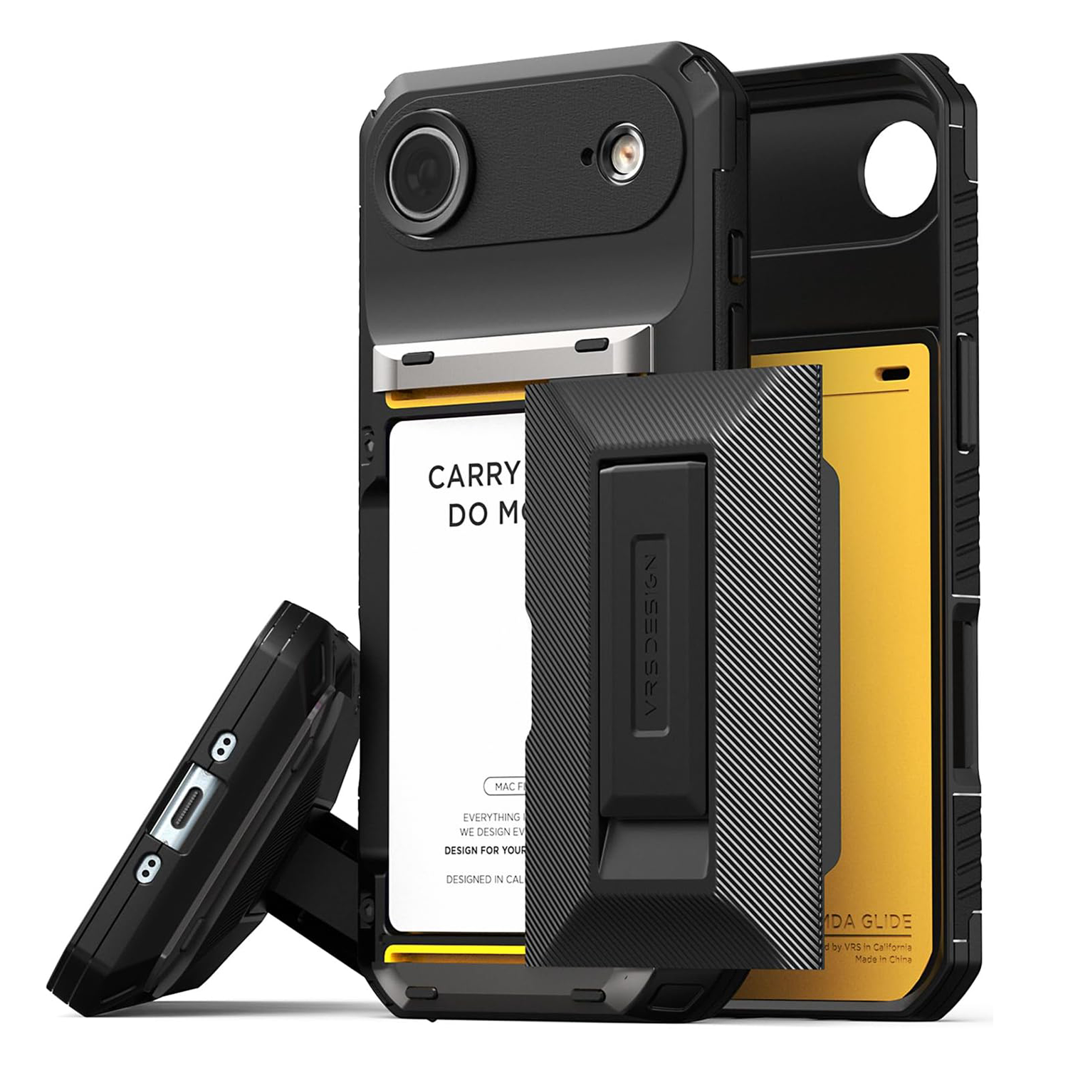 VRS Desgin - Damda Glide Hybrid - iPhone 17 Pro Max Case 高度防撞插卡槽支架手機殼