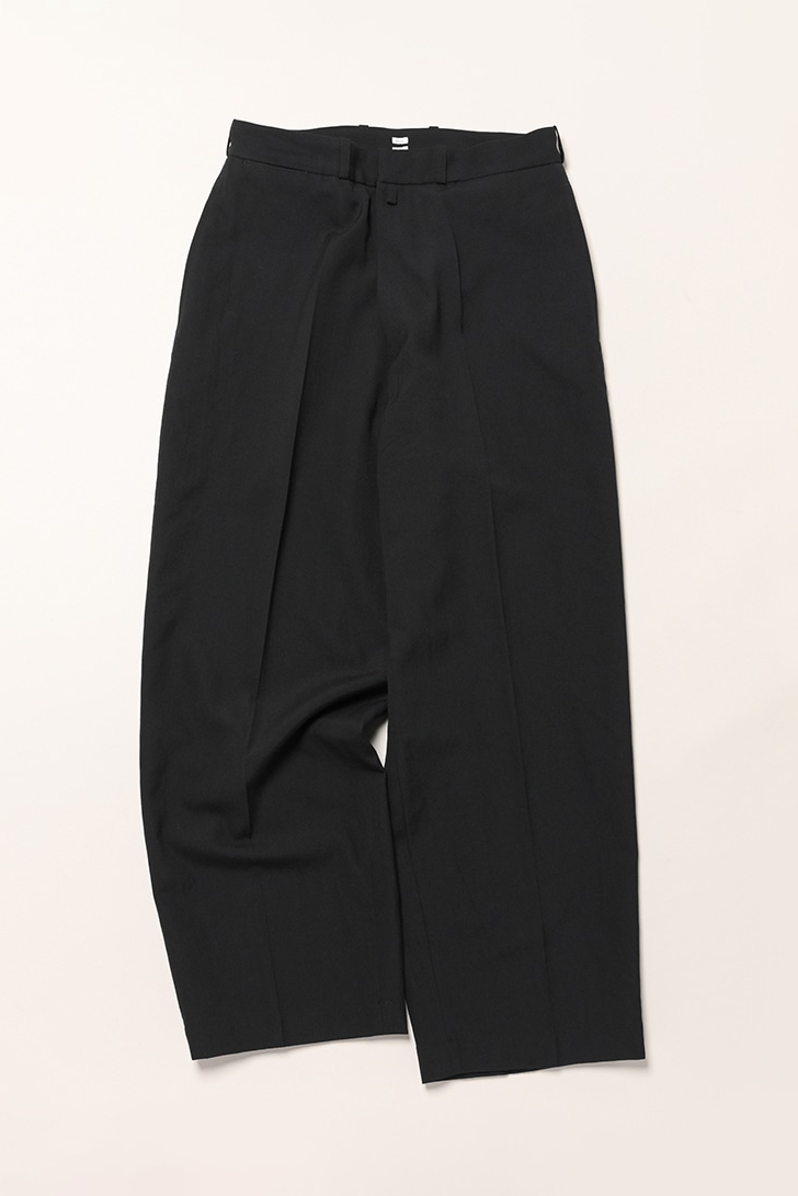 BLURHMS WOOL GABARDINE TROUSERS