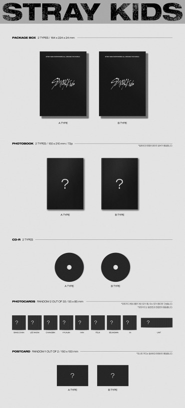 STRAY KIDS ' IN生 ' 普通版 正規一輯改版