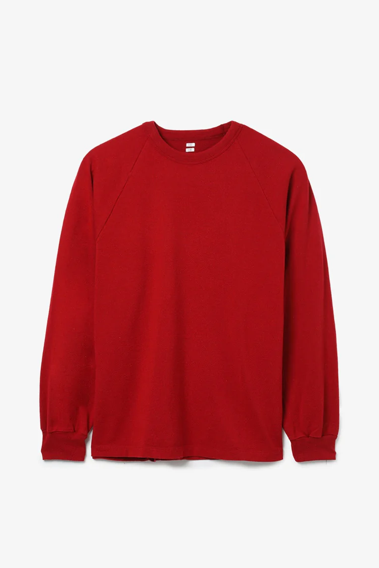 BLURHMS CO/SILK NEP RAGLAN TEE (3COL)