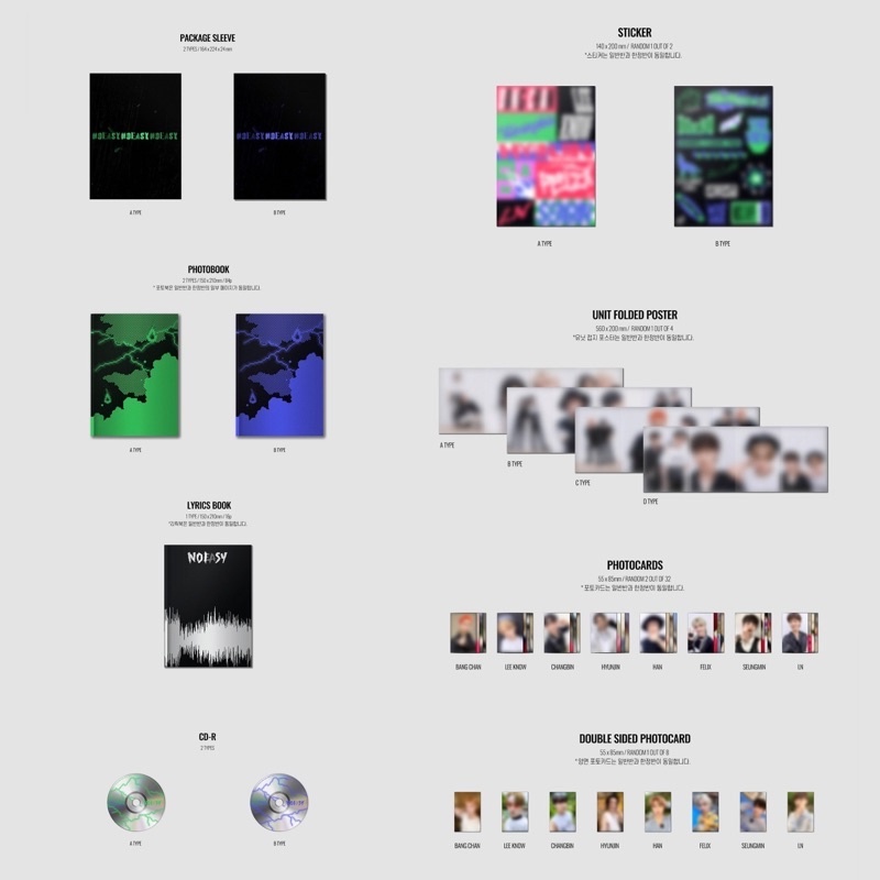 STRAY KIDS ' NOEASY ' 普通版 正規二輯