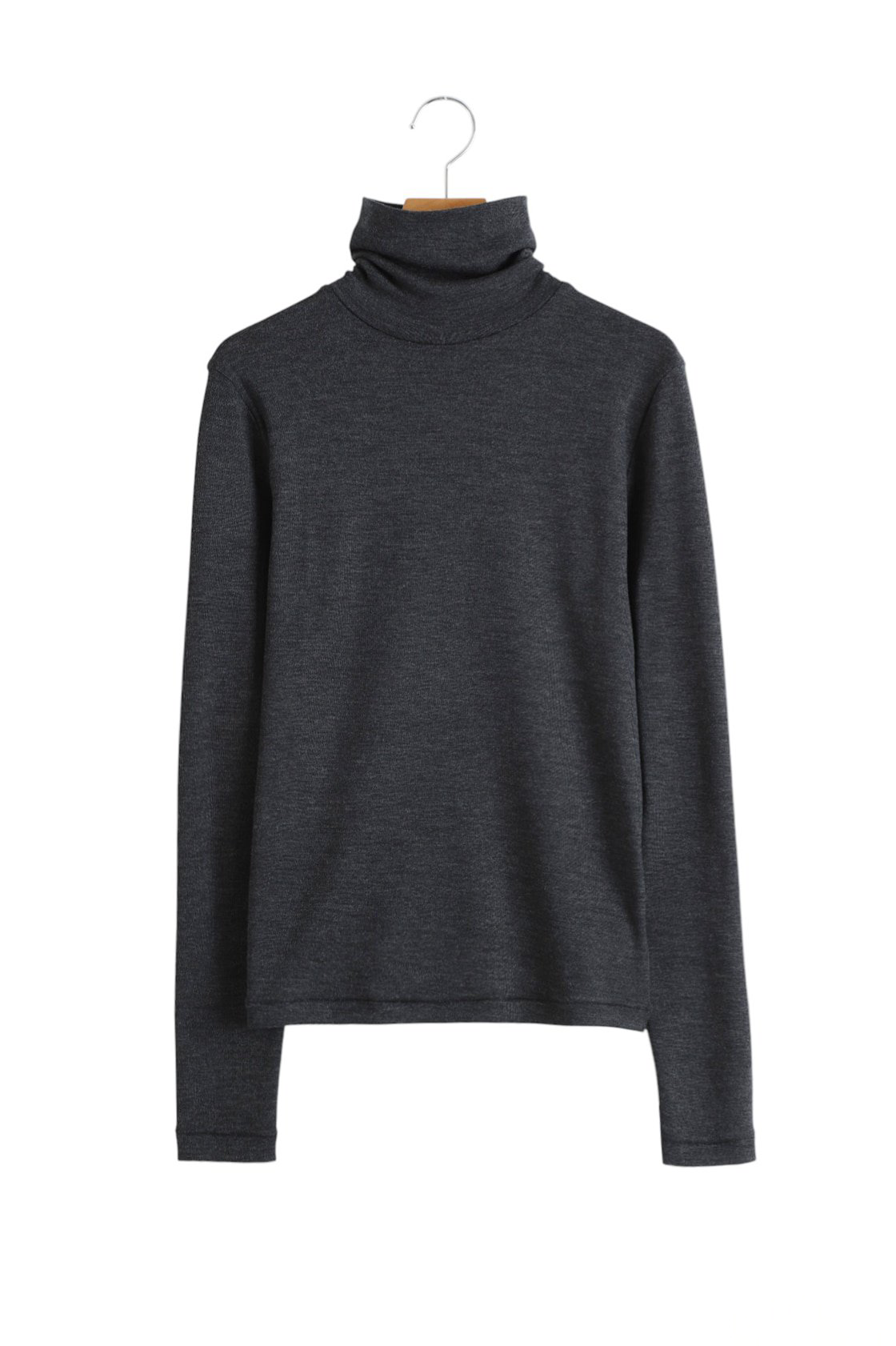 BLURHMS WOOL RIB TURTLE NECK (3COL)