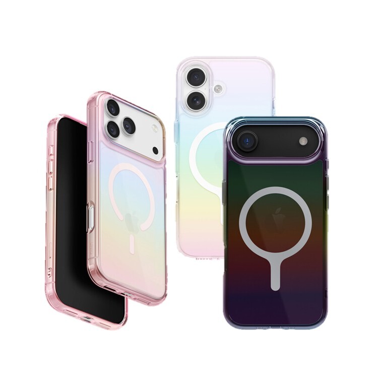 UNIQ Iridescia iPhone 17 系列磁吸防摔閃耀手機殼