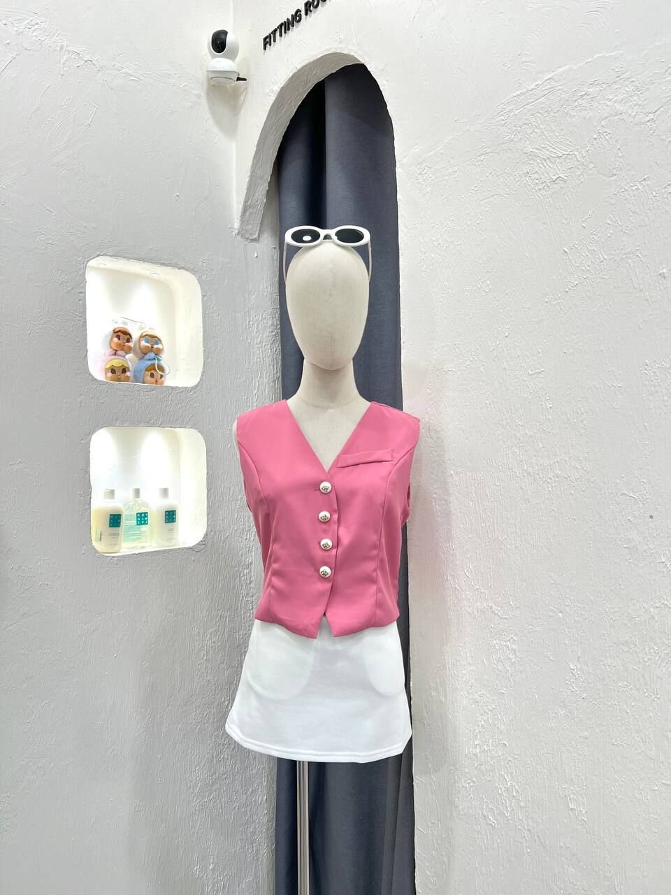Pink Zara Vest