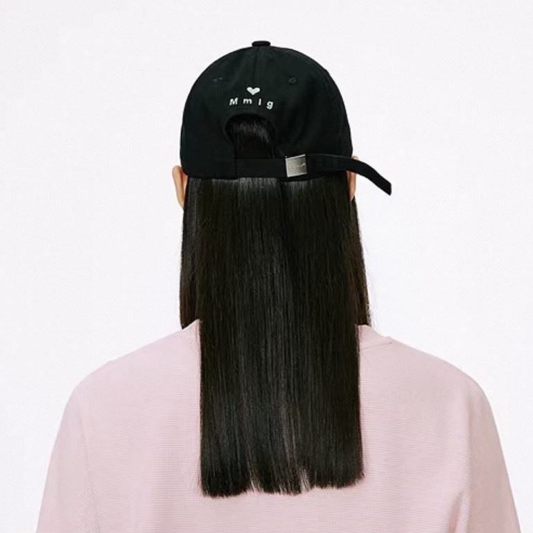韓國 Mmlg 愛心塗鴉刺繡 棒球帽