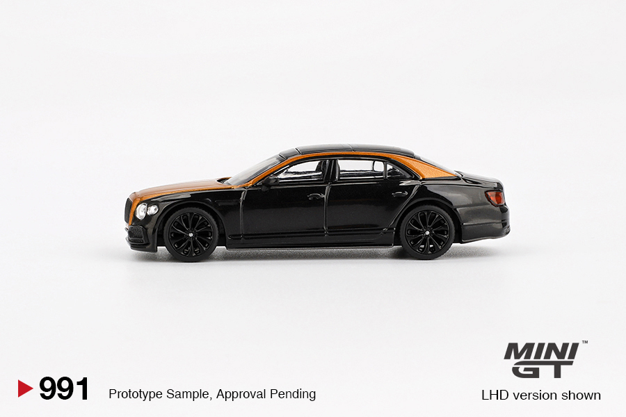 Mini GT 1/64 Bentley Flying Spur Orange Flame / Onyx 左軚版