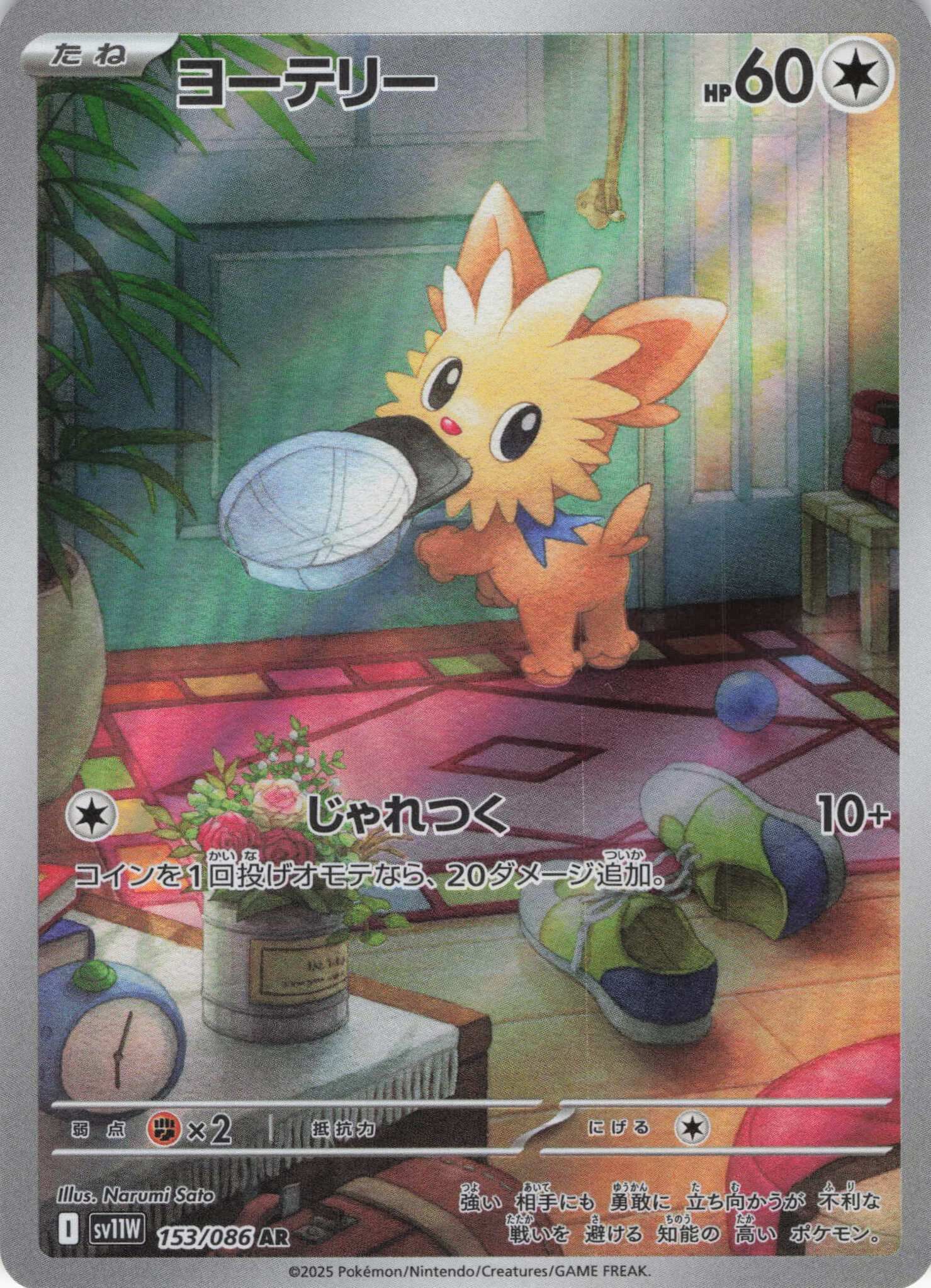 sv11W ホワイトフレア - 153/086 ヨーテリー (小約克) AR