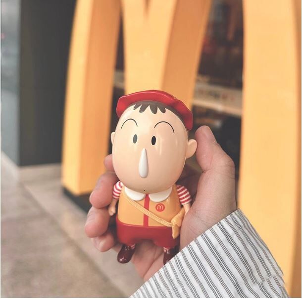 第十期预购 麦当劳小新呆呆 约11cm