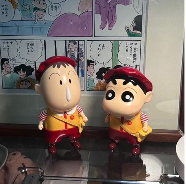 第十期预购 麦当劳小新呆呆 约11cm