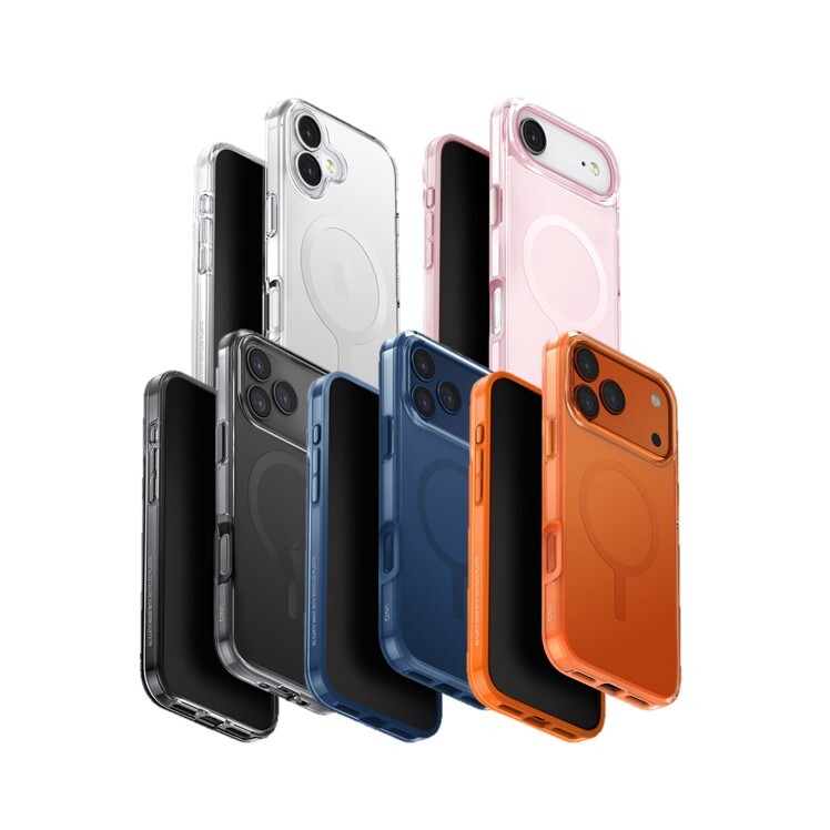 UNIQ Clario iPhone 17 系列高透亮防摔磁吸手機殼