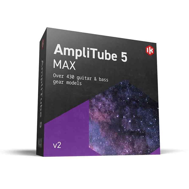 IK Multimedia AmpliTube 5 MAX v2｜吉他貝斯音色模擬