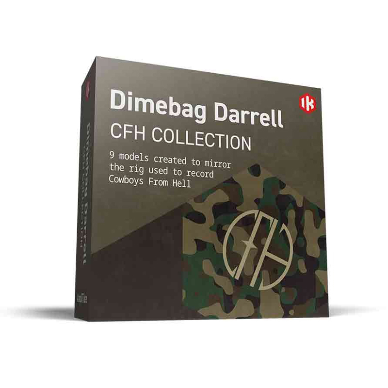 IK Multimedia AmpliTube Dimebag Darrell CFH Collection｜重金屬吉他音色