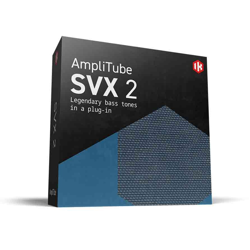 IK Multimedia AmpliTube SVX 2｜貝斯音箱擴充