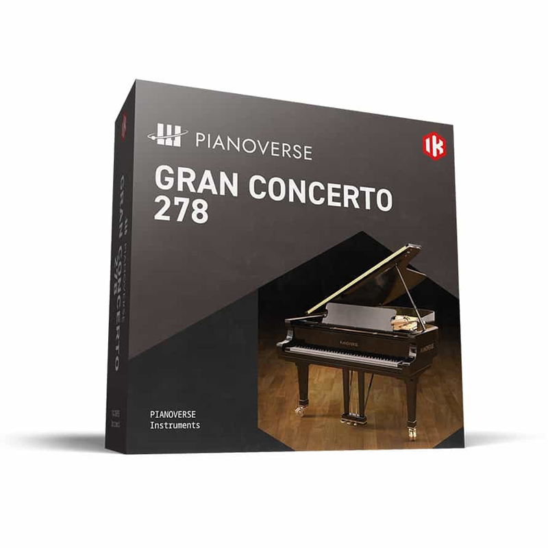 IK Multimedia PIANOVERSE GRAN CONCERTO 278｜演奏會鋼琴音色庫