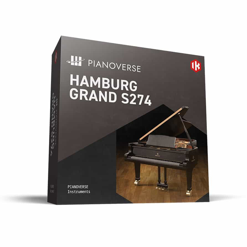 IK Multimedia PIANOVERSE HAMBURG GRAND S274｜鋼琴音源外掛