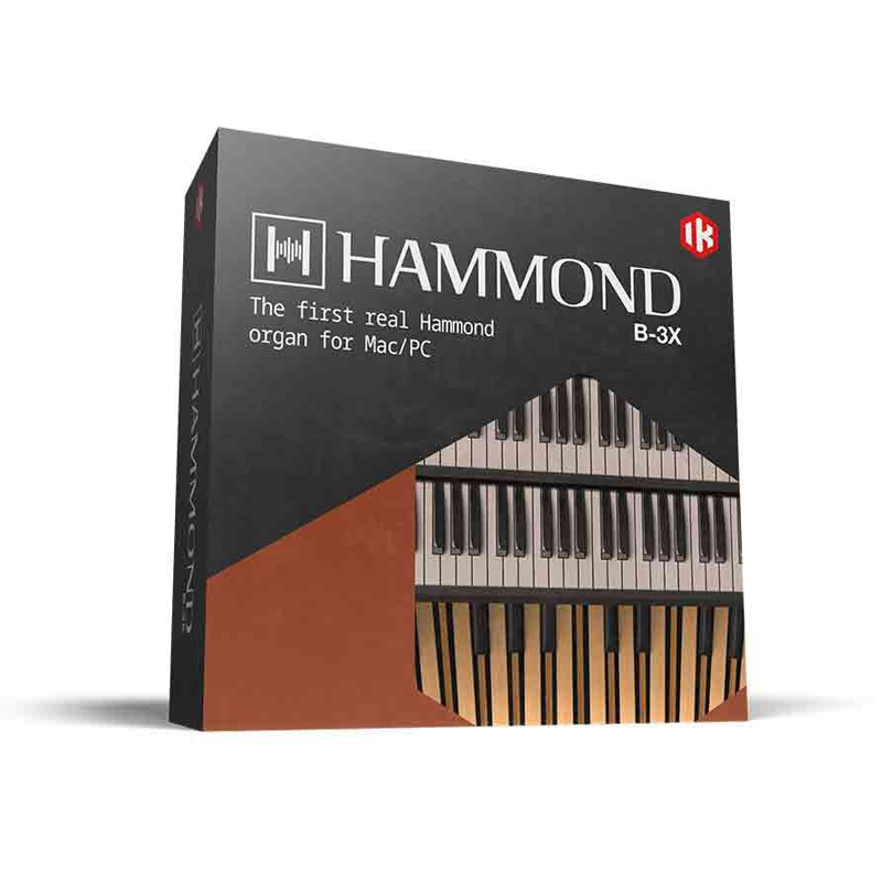IK Multimedia HAMMOND B-3X + LESLIE COLLECTION｜電風琴與經典音箱模擬