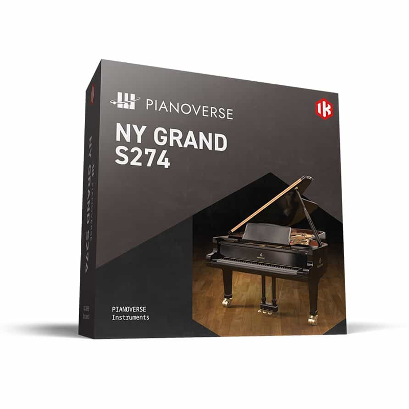 IK Multimedia PIANOVERSE NY GRAND S274｜演奏廳鋼琴音色庫