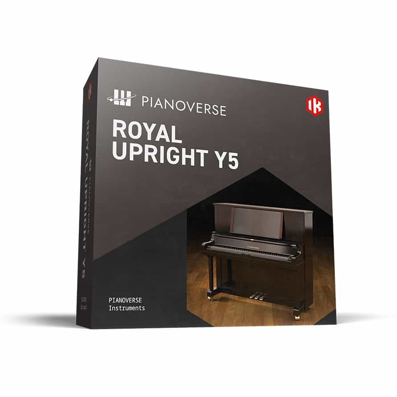 IK Multimedia PIANOVERSE ROYAL UPRIGHT Y5｜直立鋼琴音色庫