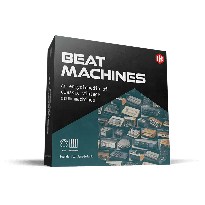 IK Multimedia SampleTank 4 Beat Machines｜鼓機音色擴充