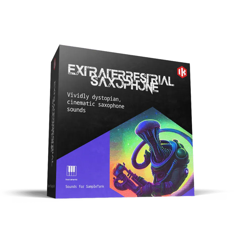 IK Multimedia SampleTank 4 Extraterrestrial Saxophone｜科幻薩克斯音色庫