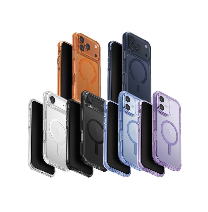 UNIQ Combat iPhone 17 系列四角強化軍規磁吸三層防護防摔手機殼