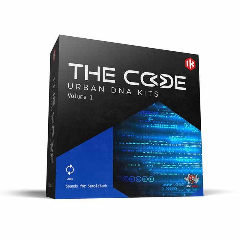IK Multimedia SampleTank 4 The Code: Urban DNA Kits｜嘻哈擴充音色庫