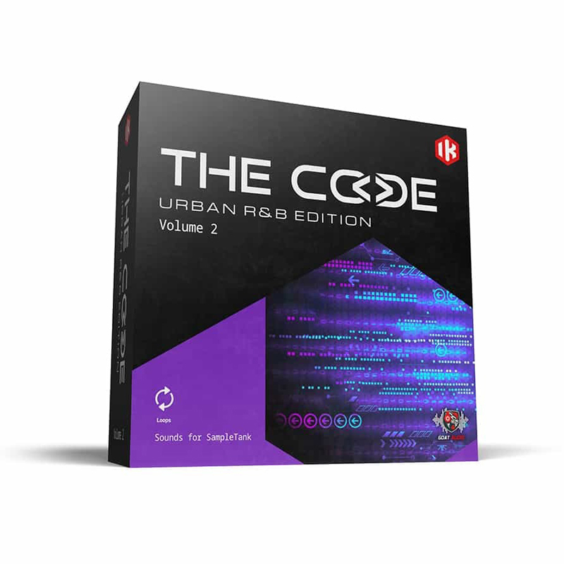 IK Multimedia SampleTank 4 THE CODE: URBAN R&B EDITION｜R&B音色擴充