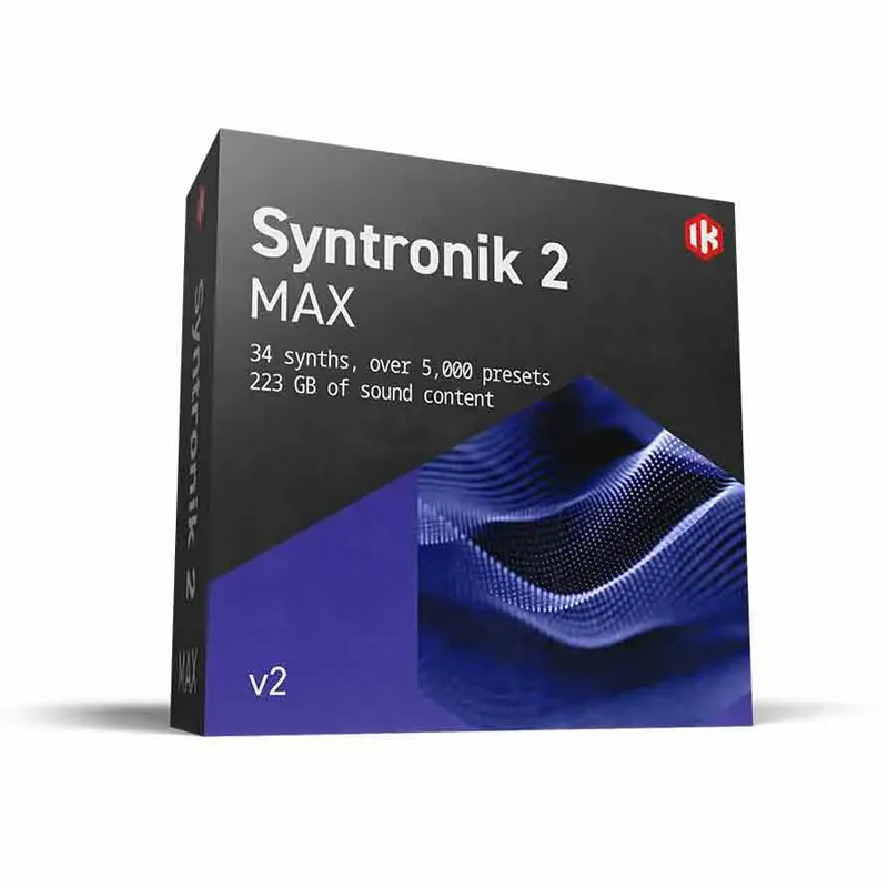 IK Multimedia SYNTRONIK 2 MAX V2｜合成器音色庫
