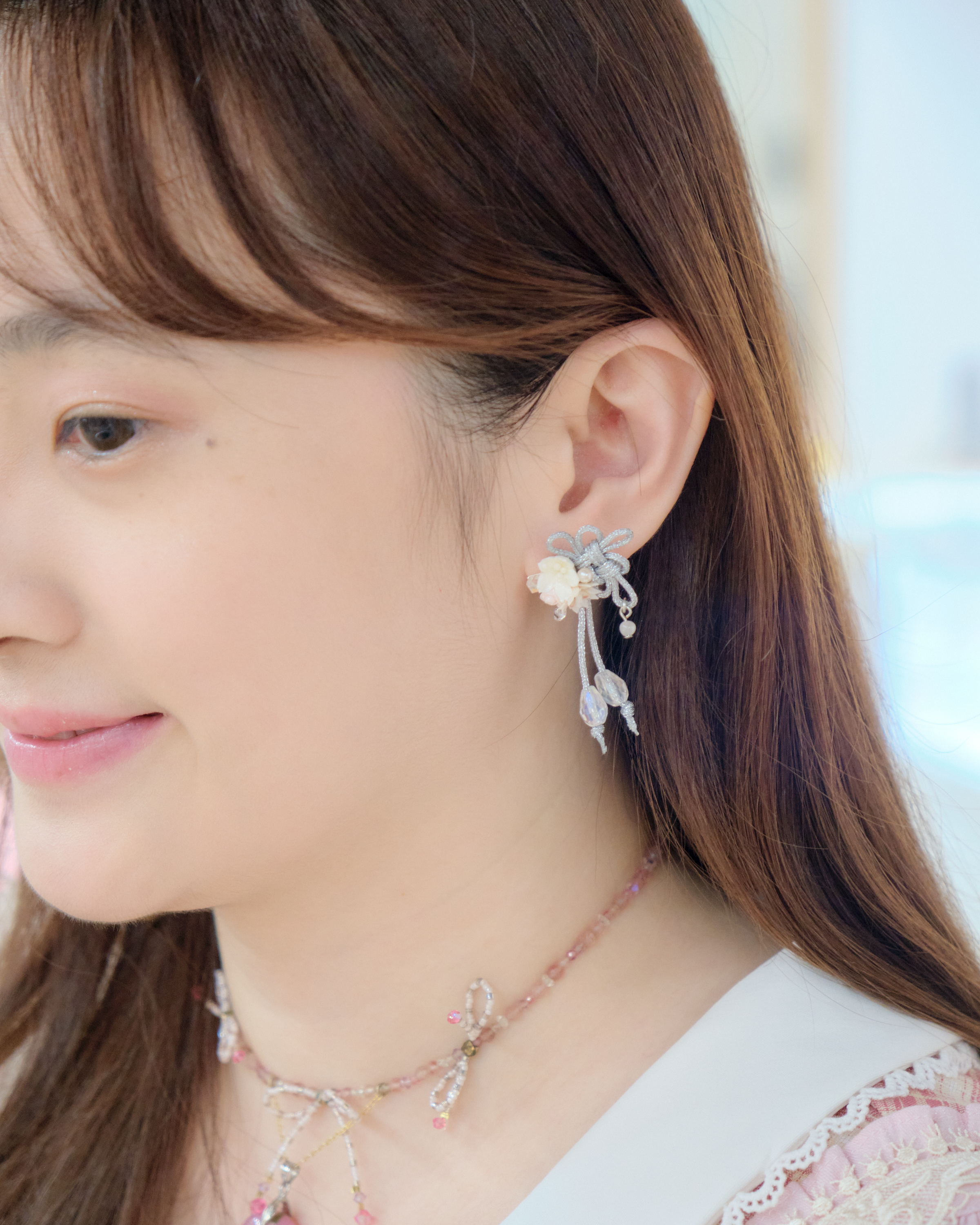 12715 幸運如意結S925耳環