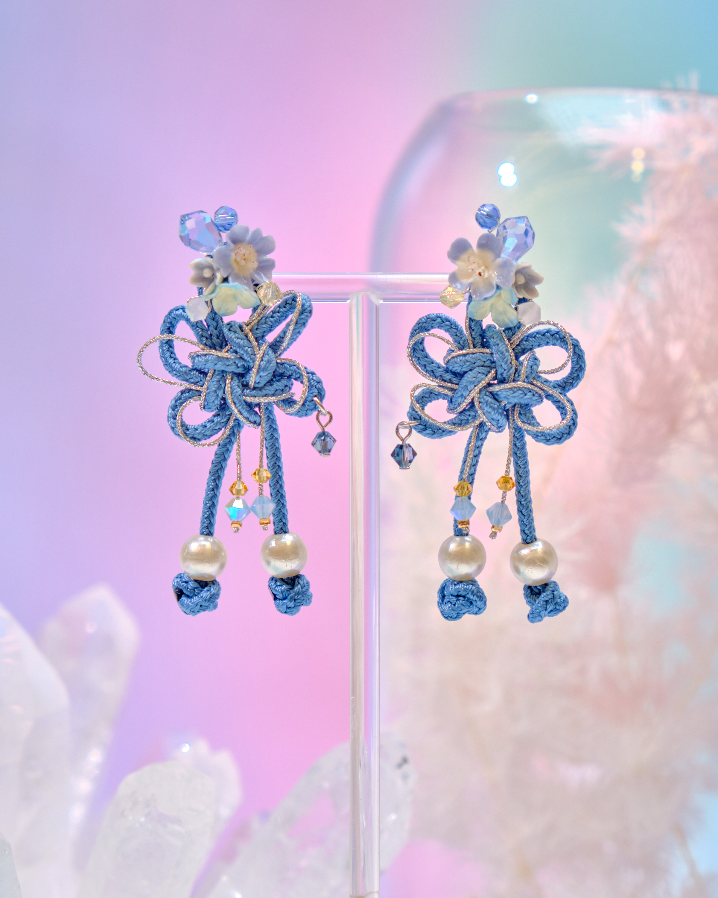 12711 幸運如意結S925耳環