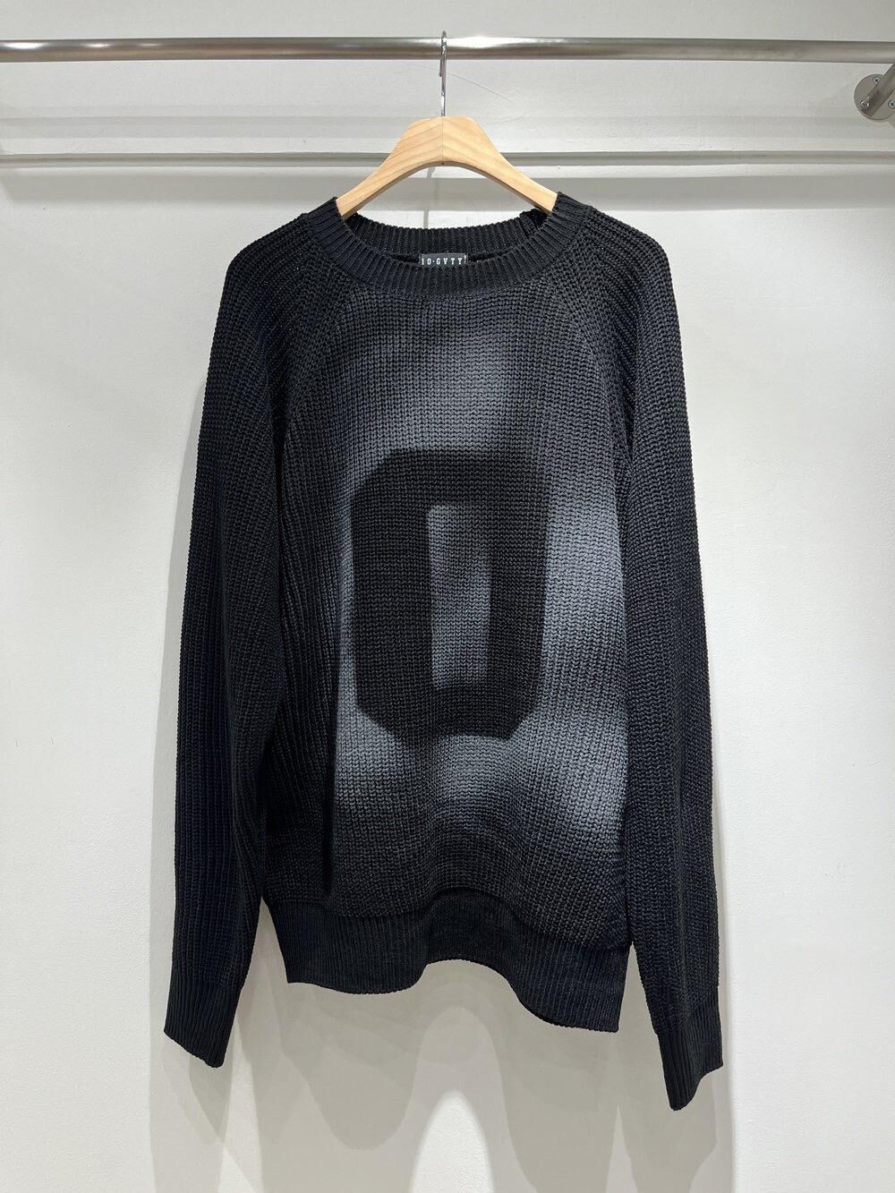 仿污數字針織衫 10.GVTY-0235T