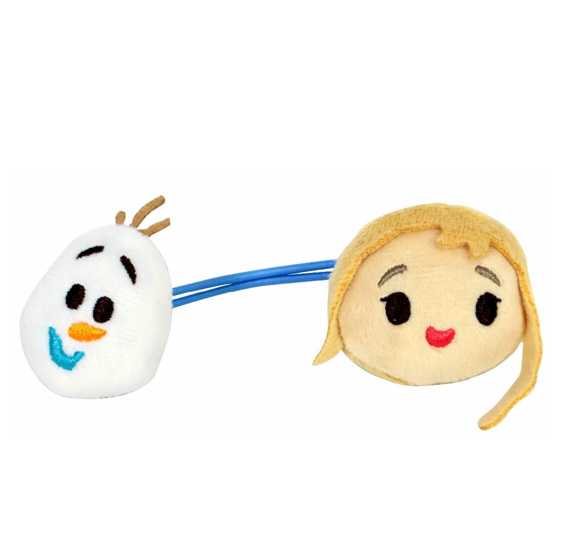 迪士尼魔雪奇緣 - 兒童髮飾 3D髮帶 毛絨頭