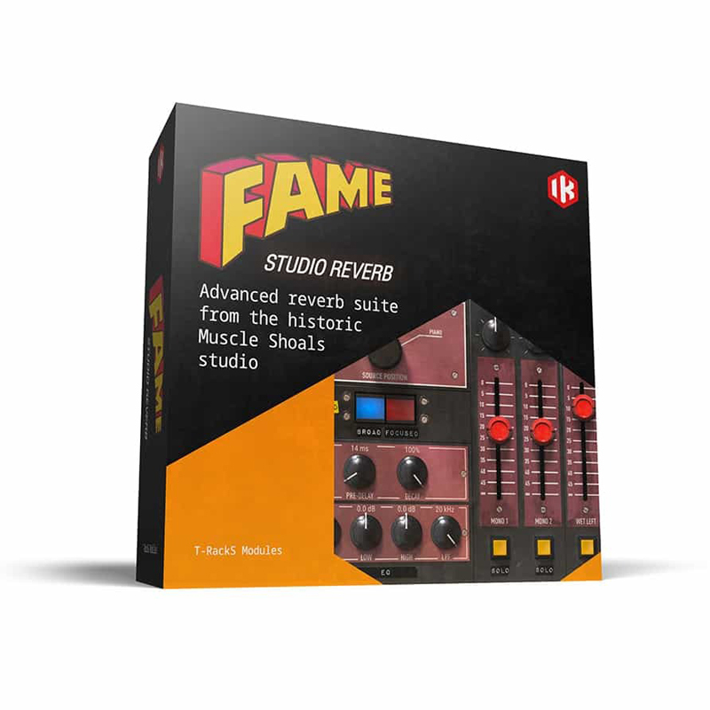 IK Multimedia T-RackS FAME Studio Reverb｜錄音室建模殘響