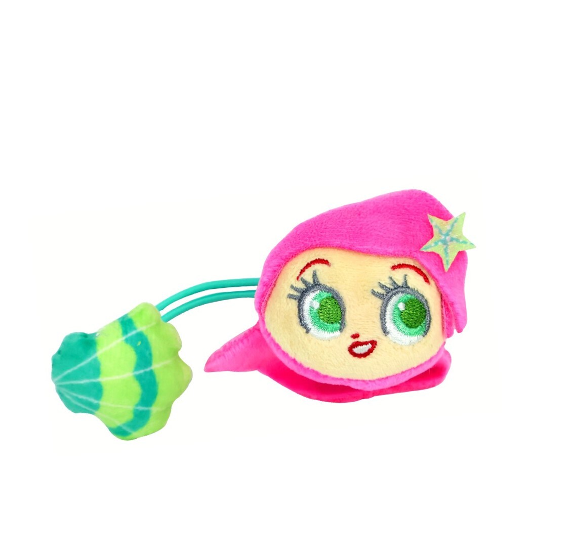 迪士尼公主 - 兒童髮飾 3D髮帶 毛絨頭 |美人魚