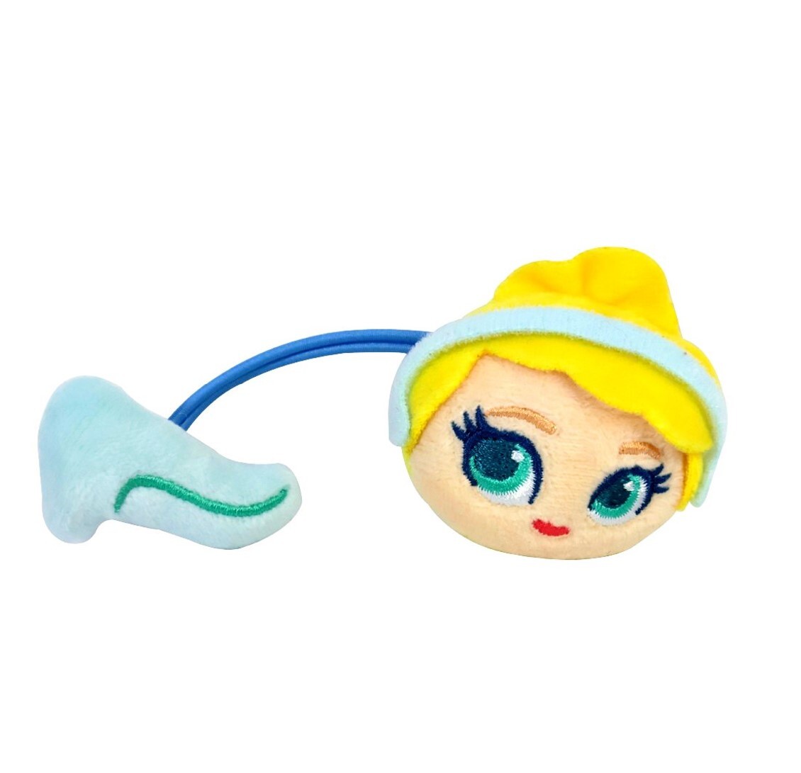 迪士尼公主 - 兒童髮飾 3D髮帶 毛絨頭 |灰姑娘