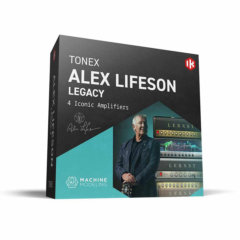 IK Multimedia TONEX SIG COLLECTION - ALEX LIFESON LEGACY｜吉他音色模型集